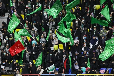 جشن بزرگ دختران انقلاب در ورزشگاه شهید شیرودی