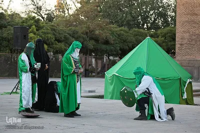 مراسم شبیه خوانی در تبریز