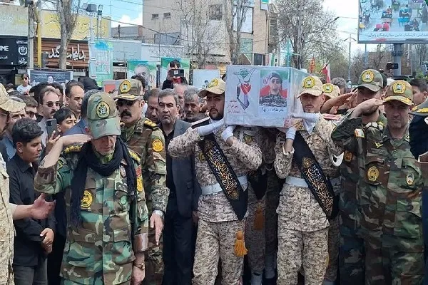 تشییع باشکوه شهید اقتدار در اردبیل
