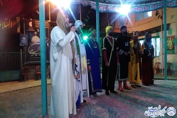 هشتمین روز از سوگواره تعزیه «غریب»