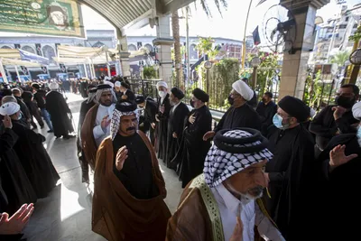 Gedenkveranstaltung zu Ehren von Ayatollah Said al-Hakim in Bayn al-Haramayn