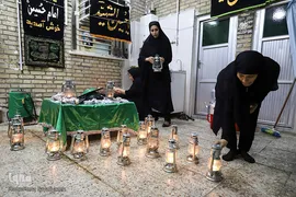 مراسم نمادین سینی حضرت قاسم(ع) در اهواز