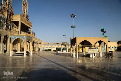 حرم علی بن مهزیار اهوازی در روزهای کرونایی