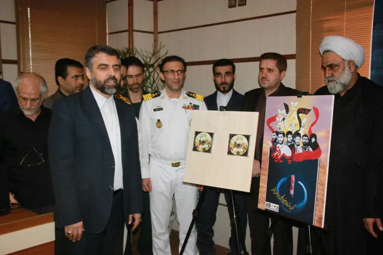 رونمایی از پوستر گرامیداشت سی ونهمین سالگشت هفته دفاع مقدس