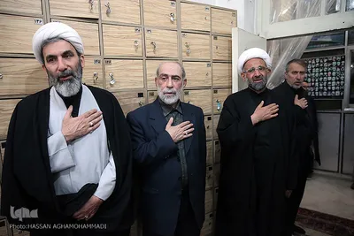 مراسم چهلمین روز درگذشت مرحوم آیت الله ابراهیم خسروشاهی 