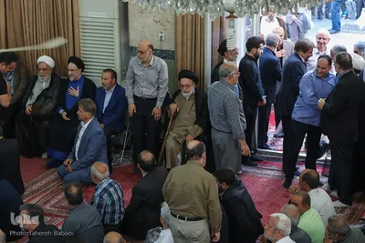 مراسم ترحیم حاجیه خانم فلسفی، همسر مرحوم آیت‌الله مصطفی مسجدجامعی