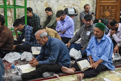 مراسم قرائت دعای پرفیض عرفه