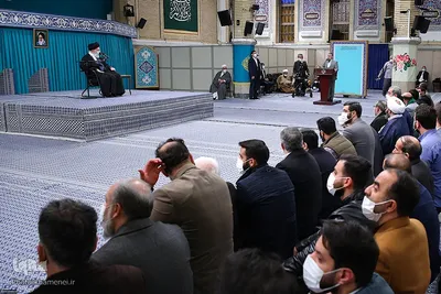 دیدار مداحان اهل‌بیت علیهم‌السلام
