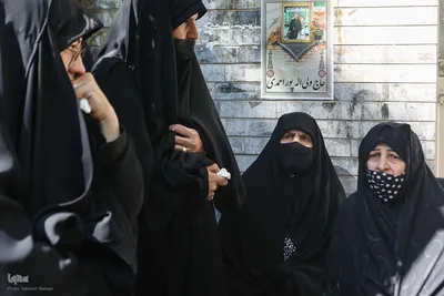 مراسم تشییع و تدفین پیکر مرحوم مغفور حاج ولی‌الله پوراحمدی