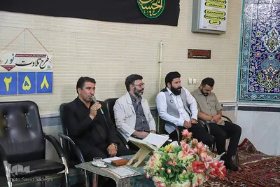 شام غریبان مرحوم سامان پوربیرامی قاری نوجوان ممتاز در تبریز‎