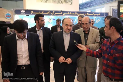 بازدید وزیر ورزش و جوانان از بیست و پنجمین نمایشگاه بین المللی قرآن کریم