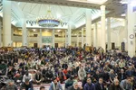 حال و هوای حرم شاهچراغ(ع) در شب نیمه شعبان‎