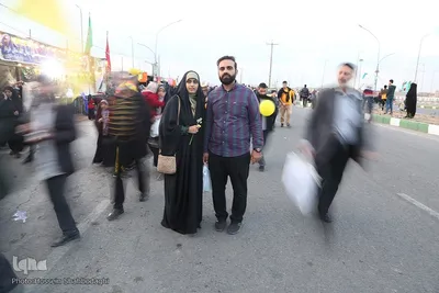 پیاده روی عشاق المهدی(عج) از حرم حضرت معصومه(س) تا مسجد جمکران