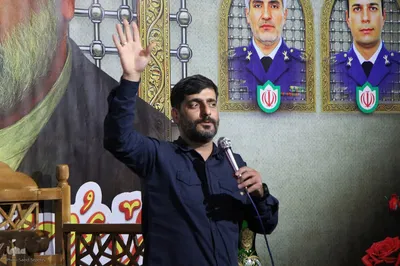 مراسم سالگرد عروج مرد میدان خدمت در ملایر
