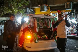جشن پیروزی تیم ملی در تهران/2