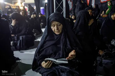مراسم عزاداری دهه دوم محرم در هیئت هنر