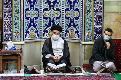 جلسه آموزش قرآن استاد حسن پروازی و استاد محمد حسن نعمتی