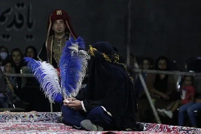حسینیه ایران‌؛ مراسم تعزیه خوانی گروه تعزیه «چهارده معصوم (ع)»