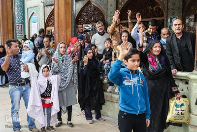 عزاداری روز شهادت امام رضا(ع)درحرم شاهچراغ(ع)‎