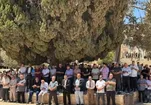 La prière du vendredi organisée par 60000 fidèles palestiniens à la mosquée Al-Aqsa