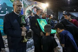 «ضیافت غدیر با حضورایتام و فرزندان محسنین تحت حمایت کمیته امداد استان تهران»