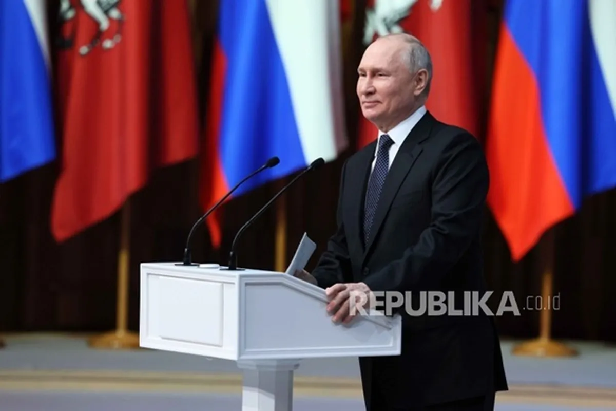 Putin: Kunci Akhiri Genosida Adalah Pembentukan Negara Palestina