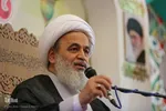 مراسم بزرگداشت آیت‌الله ربانی شیرازی در حرم مطهر