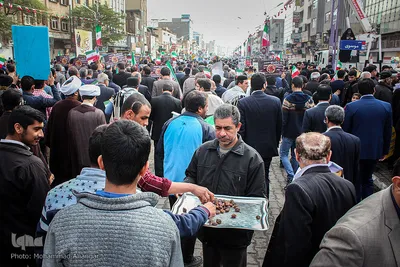 راهپیمایی ۲۲ بهمن در اهواز
