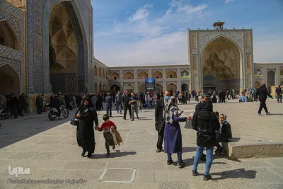 گردشگری نوروزی در مسجد جامع اصفهان