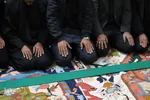 ⁨دل باختگان حسین(ع) در میعادگاه نماز ظهر عاشورا⁩