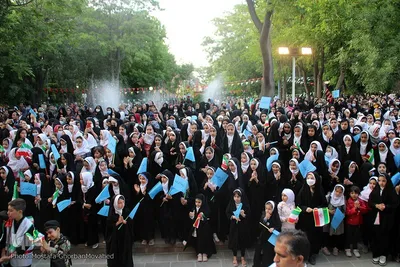 اجرای سرود «سلام فرمانده» در شهرستان اهر