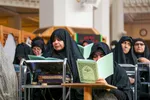 قرائت خطبه فدکیه و عرض تسلیت هیات مذهبی به حضرت شاهچراغ (ع)