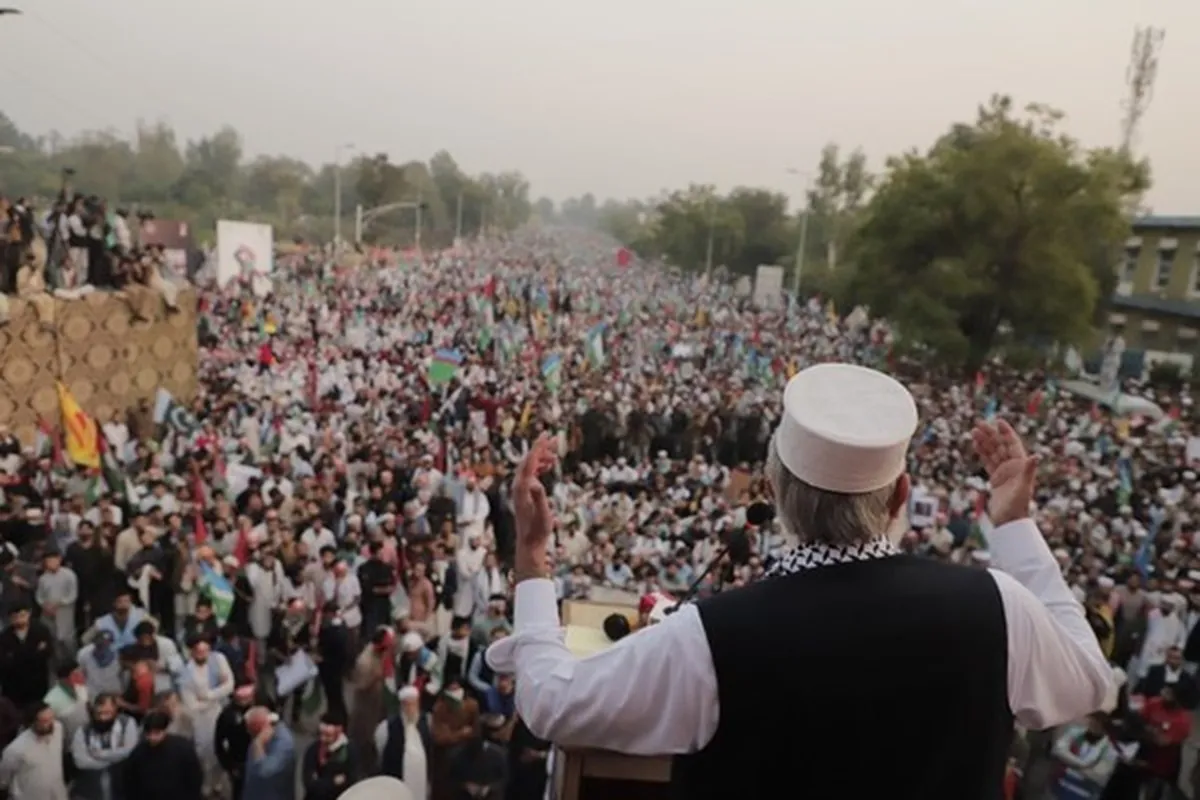 اسلامی ممالک قبرستان بن گیے ہیں۔ سراج الحق اور اسماعیل ہانیہ کا خطاب