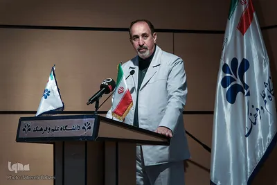 حسن بلخاری، عضو هیئت علمی دانشگاه تهران در نشست توسعه اقتصاد صنایع خلاق فرهنگی