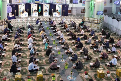 مراسم جز خوانی در حرم حضرت عبدالعظیم حسنی