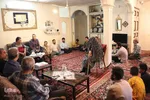 دیدار و دلجویی گروه خادم الشهدای ملایر از مادر شهید منصور احمدی پور‎