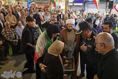 نود و ششمین اجتماع شبانه مردم بابلسر