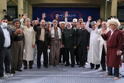 دیدار دست‌اندرکاران کنگره ملی شهدای عشایر با مقام معظم رهبری