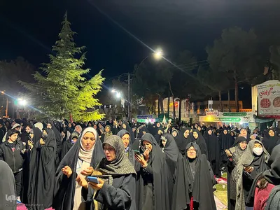 اجتماع حماسی مردم گلپایگان در دفاع از وطن