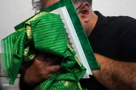 مراسم خاک سپاری خادم‌القرآن عبدالرسول عبایی
