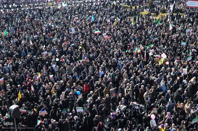 راهپیمایی ۲۲بهمن در همدان‎