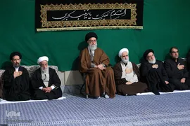 مراسم عزاداری اربعین حسینی با حضور هیئت‌های دانشجویی در حسینیه امام خمینی(ره)

