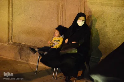 عزداری شب هشتم ماه محرم در مسجد کبود‎‎