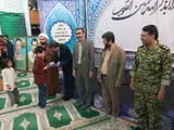 قاریان مسجد فاطمه زهرا(س) برازجان تجلیل شدند + عکس