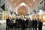 بازدید امام جمعه تبریز از بازار تبریز