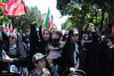 اجتماع مردم تبریز در خونخواهی رهبر شهید