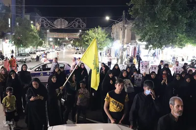 تجمع مردم انقلابی ملایر در محکومیت جنایت رژیم خبیث صهیونیستی‎