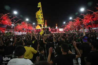 عزاداری شب اربعین در کربلا