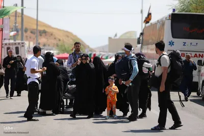 خدمات‌رسانی نیروهای هلال احمر آذربایجان غربی در مرز تمرچین‎