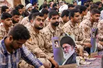 مراسم اربعین شهدای خدمت در یزد‎